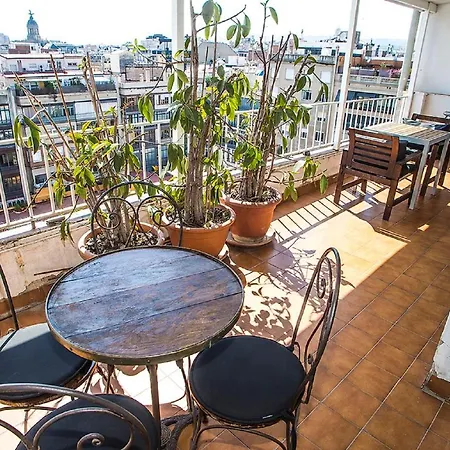 Lägenhet The Gran Via Penthouse Barcelona